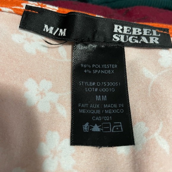 Rebel Sugar Orange with flower top - Picture 3 of 3